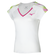 Mizuno Printed Tee  White/Fuchsia